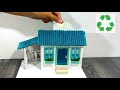 hacer alcancia casita de carton reciclado FACIL BARTO Y RAPIDO