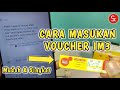 CARA MASUKAN VOUCHER IM3 INDOSAT