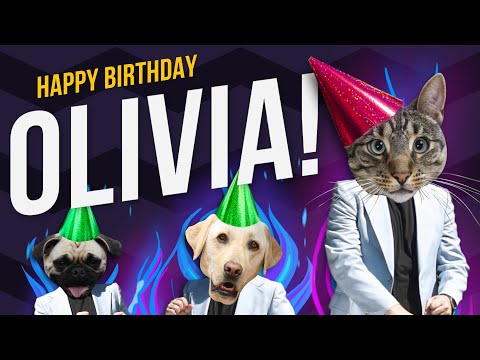 Happy Birthday Olivia - It's time to dance!