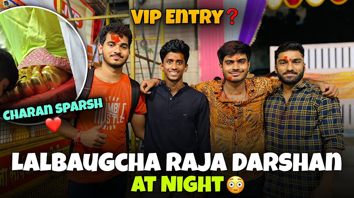 Lalbaugcha Raja Darshan 2024 | VIP Darshan | #dombivlikarkrish