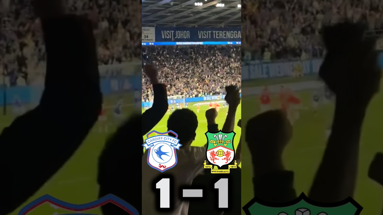 Match day Vlog Cardiff City vs Wrexham #football #welshrivals