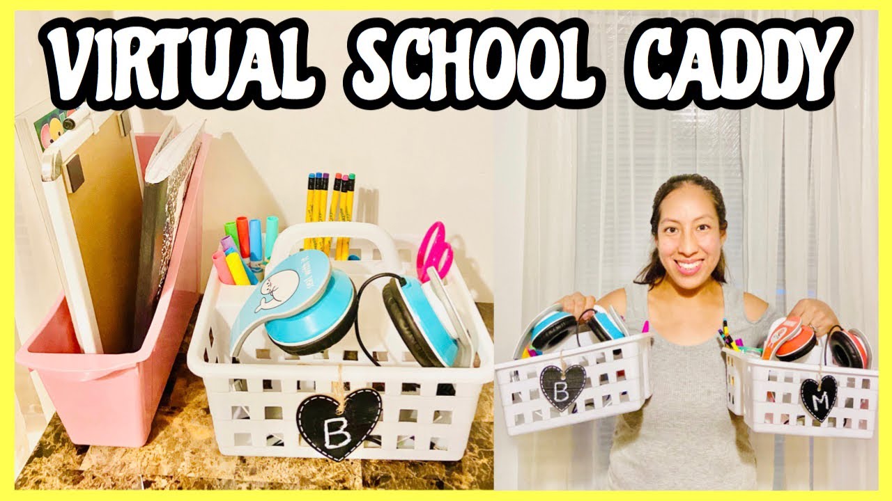 Our Five Ring Circus: Back To School Homework Caddy