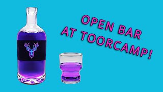 Open Bar at ToorCamp  (Lockpicking Contest and Give-Away Items)