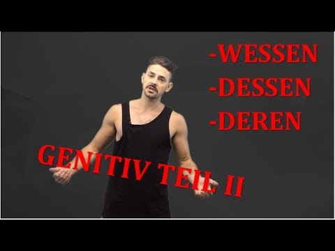 Relativpronomen im Genitiv. dessen, deren. B1, B2, C1, C2