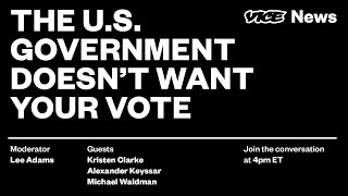 The U.S. Government Doesn't Want Your Vote — LIVE Wealth