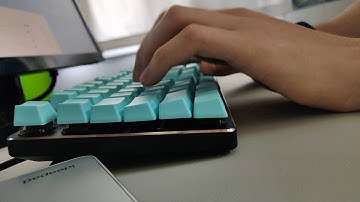 GMMK w/ Gateron Inks | Typing Sound Test