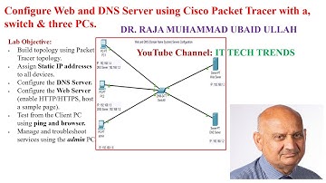 Step-by-Step DNS and Web Server Configuration | IT Tech Trends | Dr Raja Muhammad Ubaid Ullah
