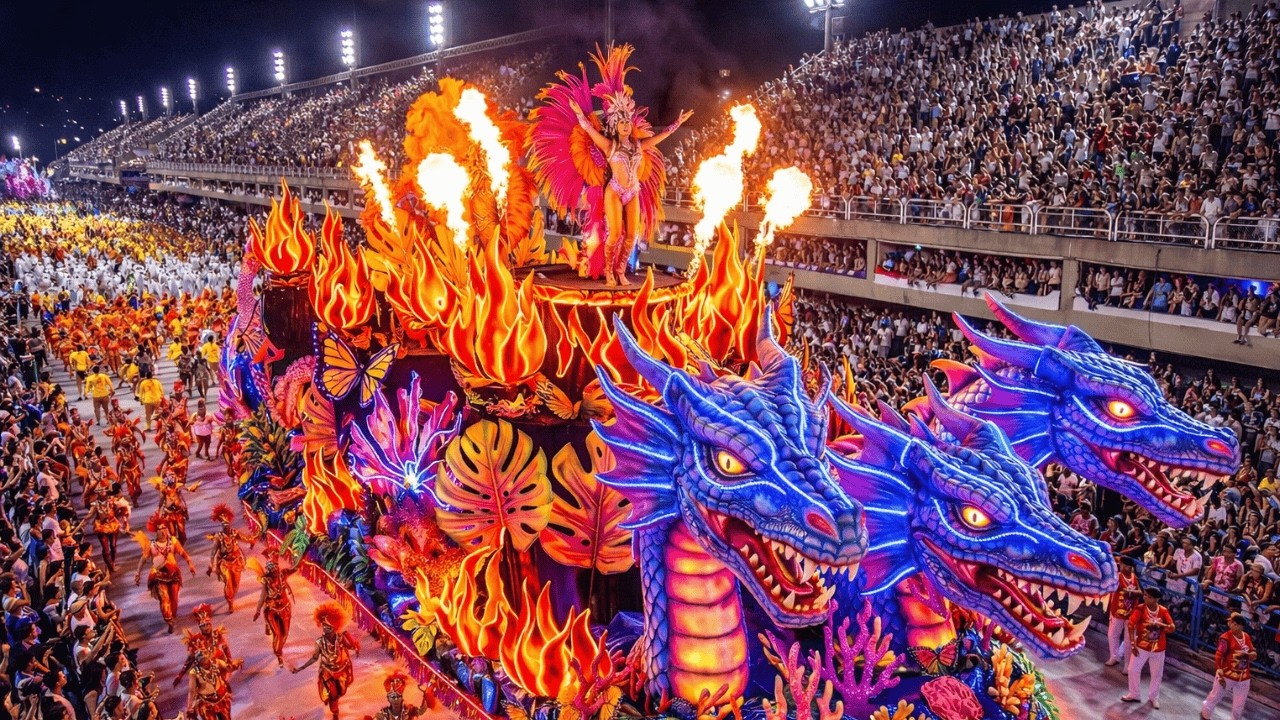 Rio Carnival 2026 🔥 Explosive Samba Parade Takes Over Brazil | Epic Highlights