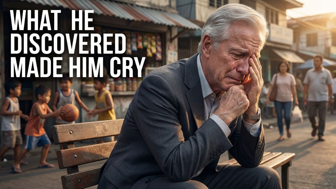 Rich American Visitor Weeps Openly in Philippines - What He Discovered Will Shock You