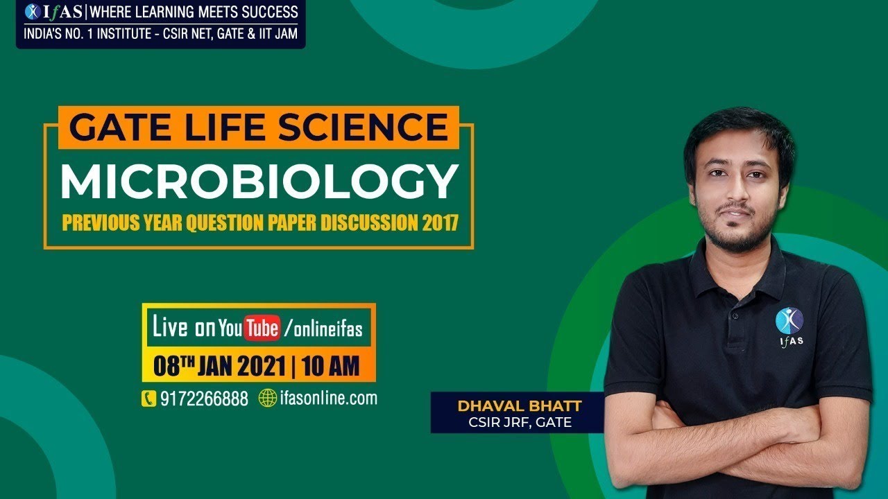 GATE 2017 PAPER DISCUSSION | MICROBIOLOGY