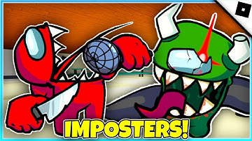 How to get "GREEN IMPOSTER" AND "RED IMPOSTER" BADGES in friday night roleplayn