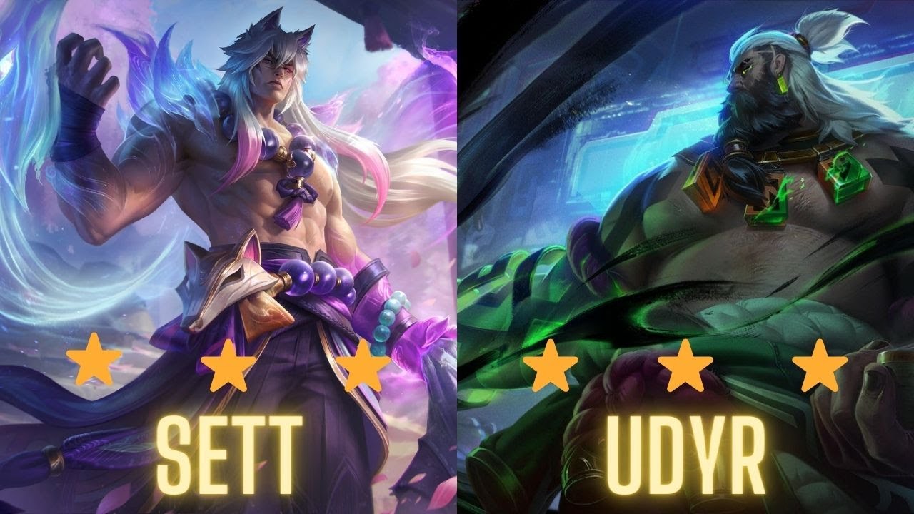 TFT set 11 Sett et Udyr 3 ⭐⭐⭐