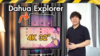 รีวิว Dahua Explorer จอTouch Android 4K ใหญ่ 32