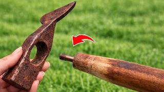 Evde Inanılmaz Derecede Sağlam Bir Çekiç Sapı Yapmanın Kolay Bir Yolu Hızlı Ve Etkili