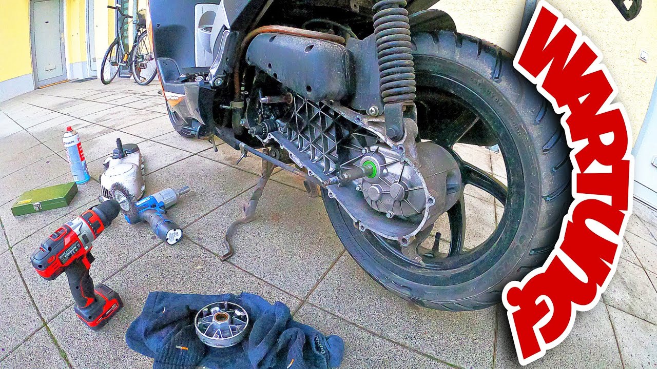 4 Takt Roller Zieht Nicht Richtig Beim Anfahren Roller Routinewartung von A bis Z - Roller springt nicht an