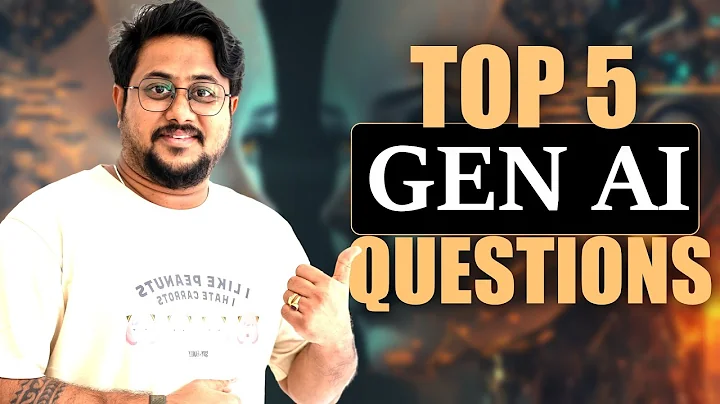 Top 5 Generative AI (Gen AI) Interview Questions | Asked in Interviews 2024