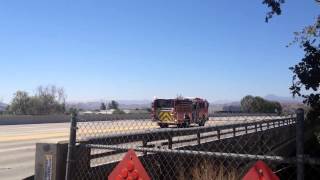 LACoFD Engine 111 responding to the Potrero Incident