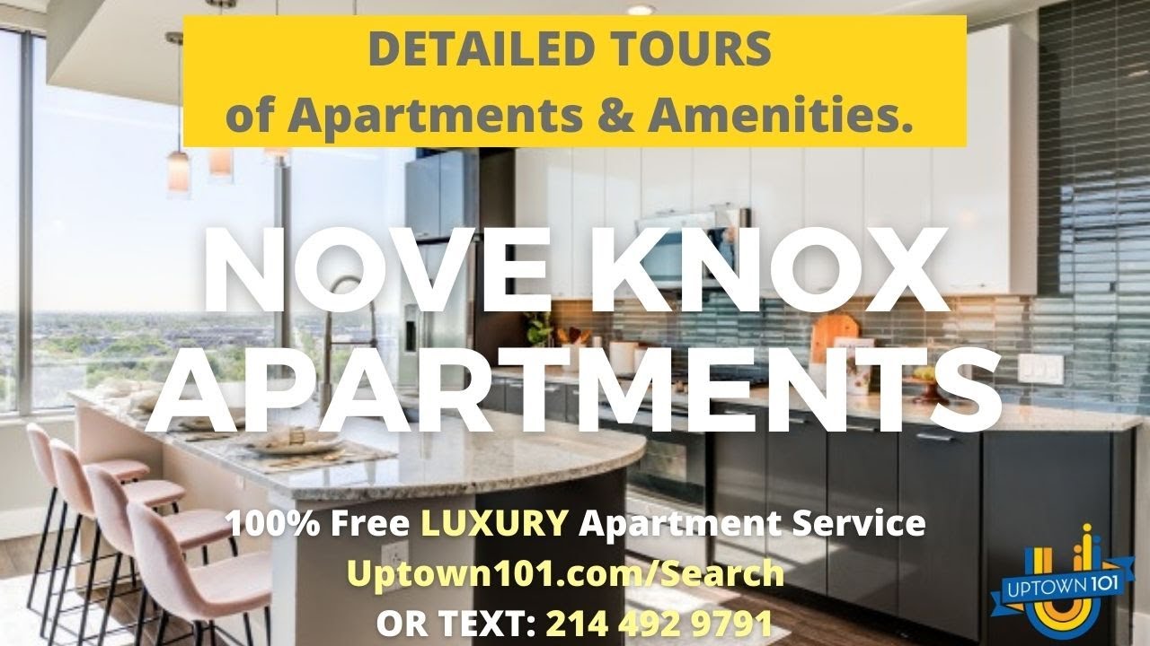 Nove At Knox Knox Henderson Apartments ONE BEDROOM MODEL! YouTube