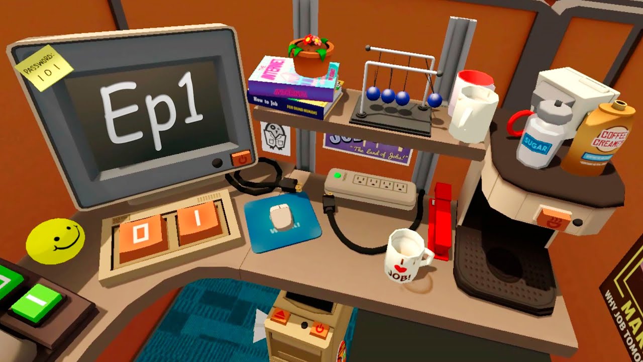 Accounting plus. Squanchtendo. Vr игра job simulator. Симулятор профессии вр. Джоб симулятор вр.