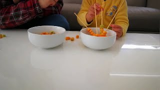 Cereal Kebabs | Activities For Toddlers And Pre-school Kids | Learning Videos For Children