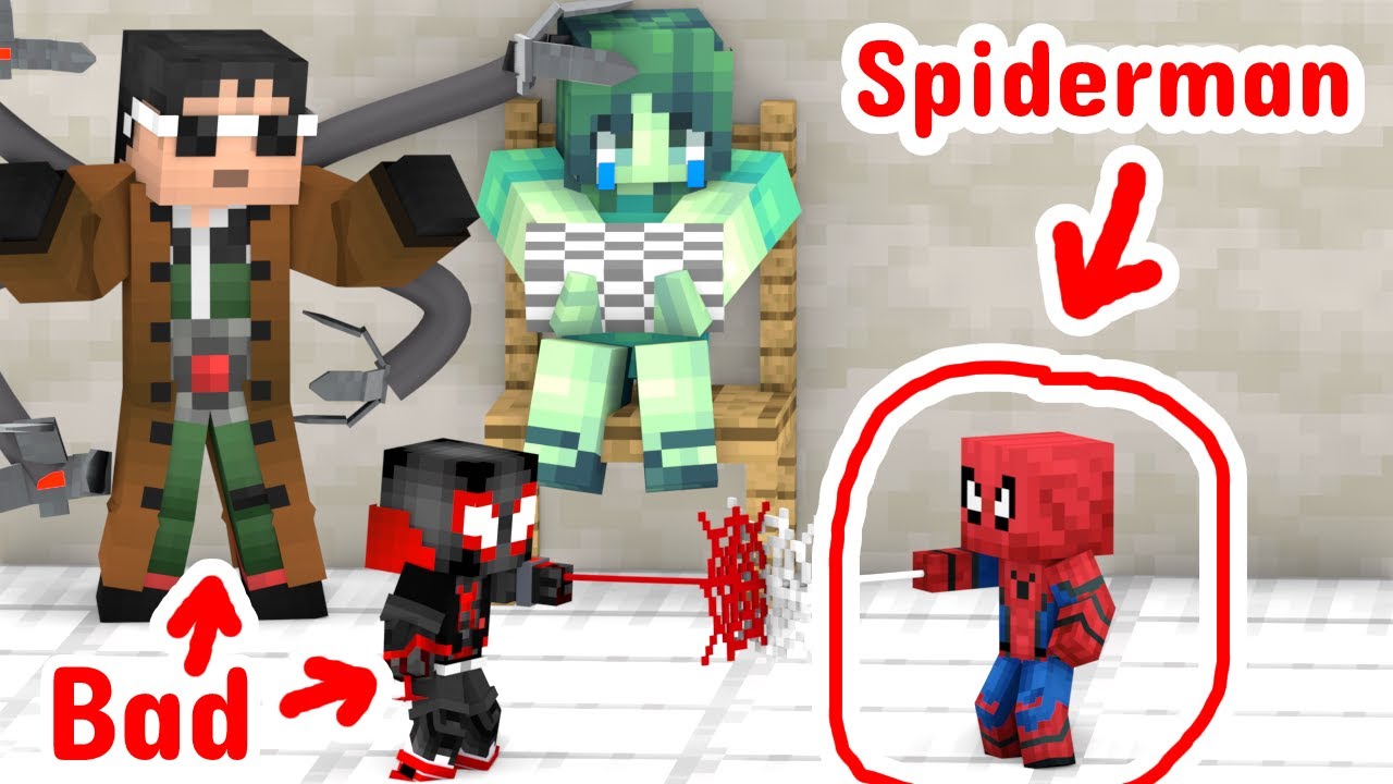 The Amazing Spider-Man - Minecraft Animation
