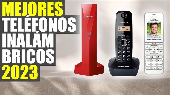 TELEFONO INALAMBRICO CASA】Los 4 mejores teléfonos inalámbricos para tu  hogar 
