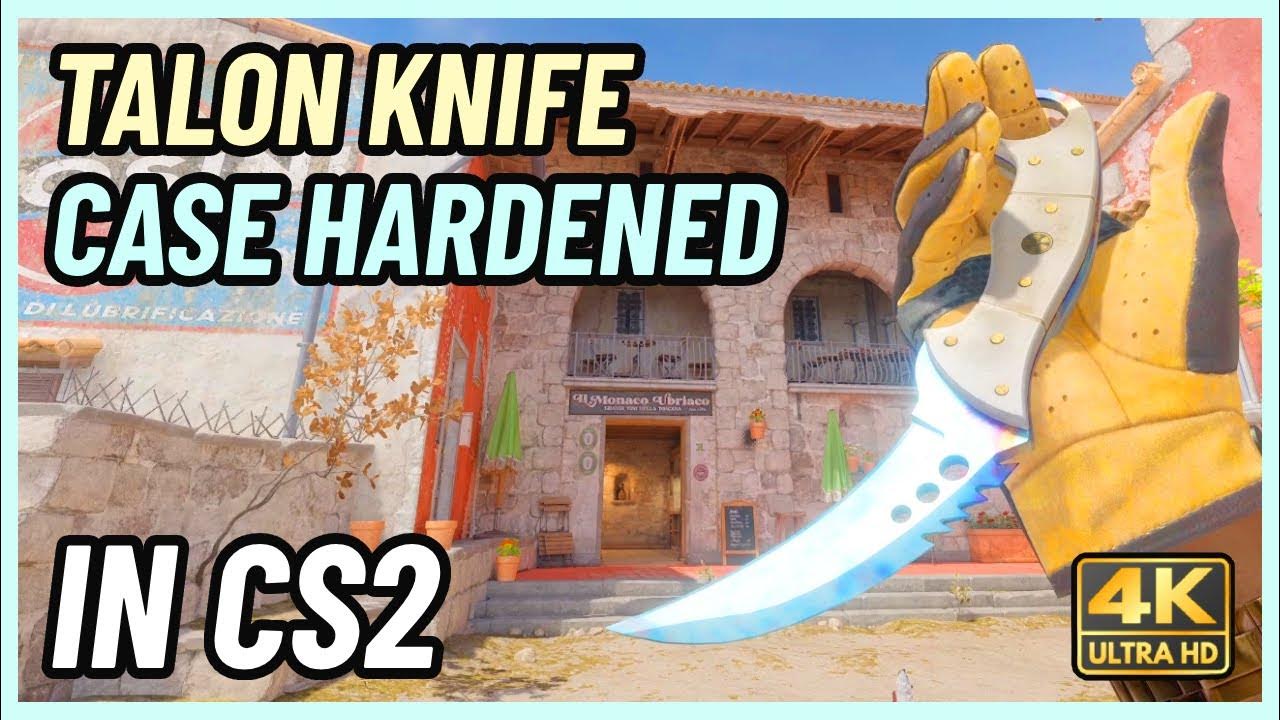 CS2 Talon Knife Case Hardened CS2 Knife InGame Showcase [4K] YouTube