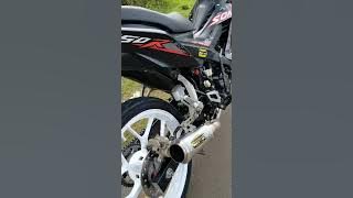 Gahar Banget, Cek Sound Knalpot Bintang Di Motor Sonic 150 R