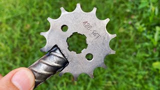 Don't THROW AWAY the OLD SPROCKET!  Few people know about this AMAZING Tool.