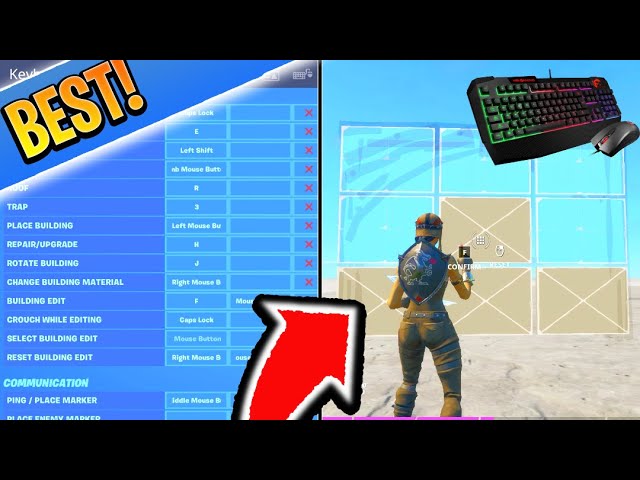 Best Keybinds For Switching To Keyboard And Mouse In Fortnite Pc Settings Keybinds Guide Youtube