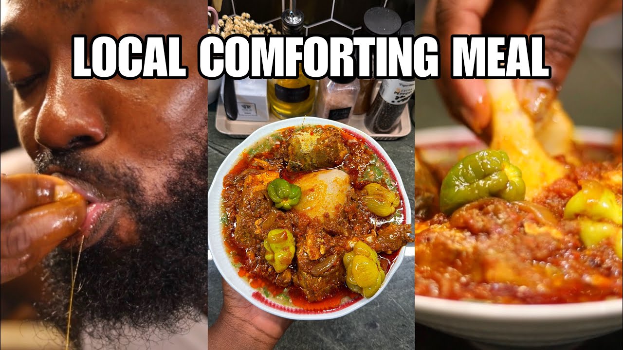 lets make banku, okro & fish stew * Ghana's local comforting meal * day 70 of 100