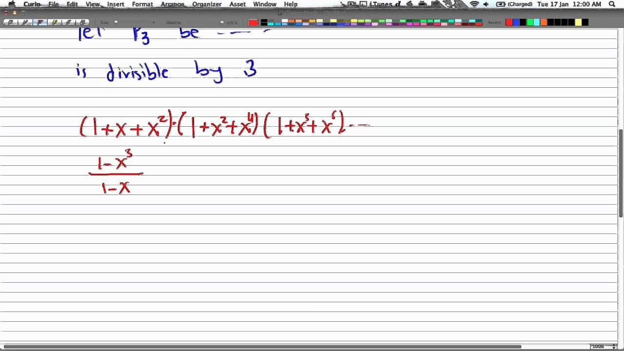 Discrete Math 2 - Tutorial 23 - Partition of Integers Ex. - YouTube