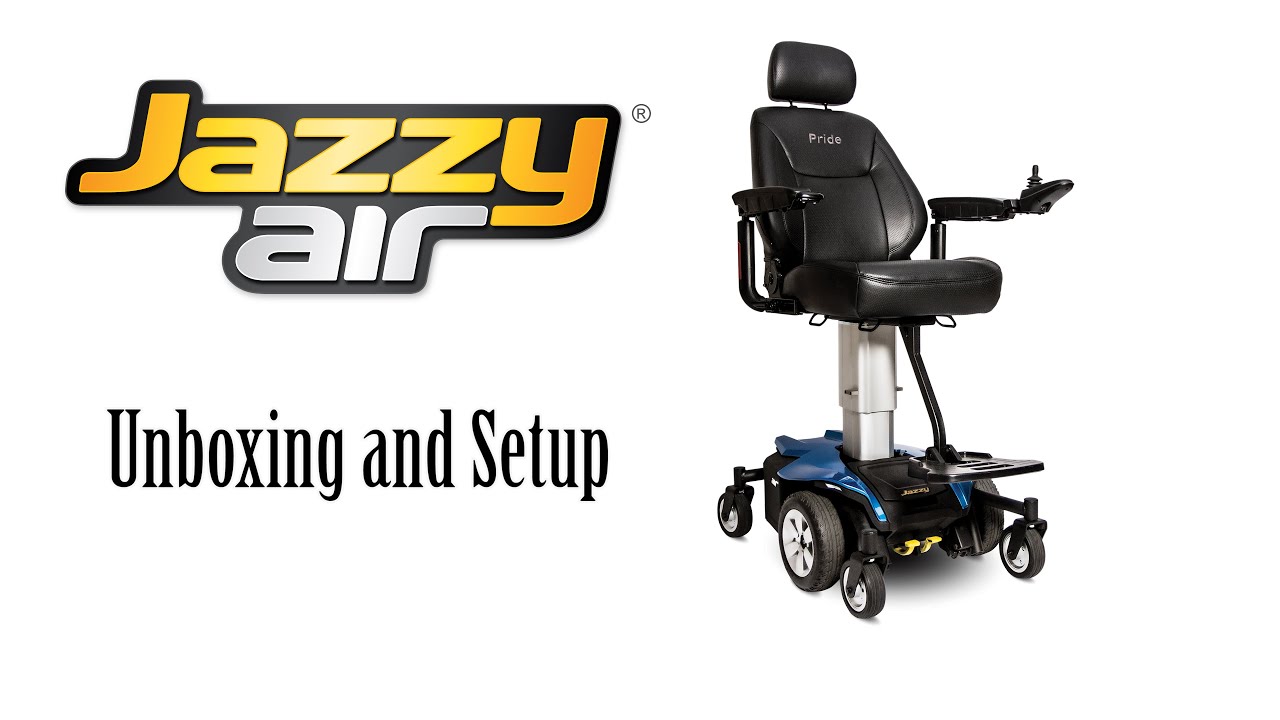 Jazzy Air® Unboxing and Set Up from Pride Mobility® - YouTube