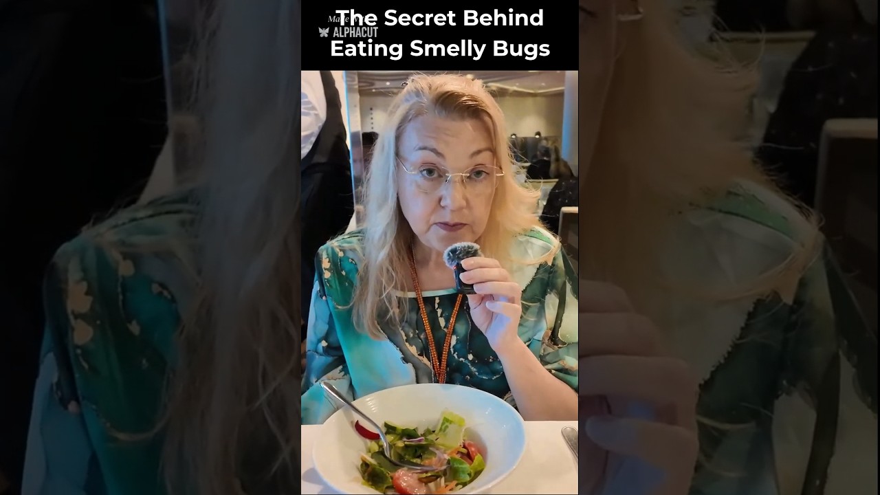 "Smelly Bugs" for dinner!? #anthemoftheseas #food #royalcaribbean #cruise