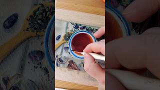 What do you feel after watching this? 🥰 #shorts #artshorts #art #artinspiration #artmotivation #tea