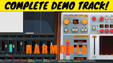Harmonia Synth DEMO TRACK Cherry Audio @AGDugros 4K