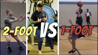 Celebrity 1 & 2 FOOT JUMPING EXPLAINED by PRO COACH Profile