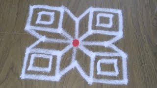 Creative Simple Daily 44 Dots Rangoli Designs Rangoli
