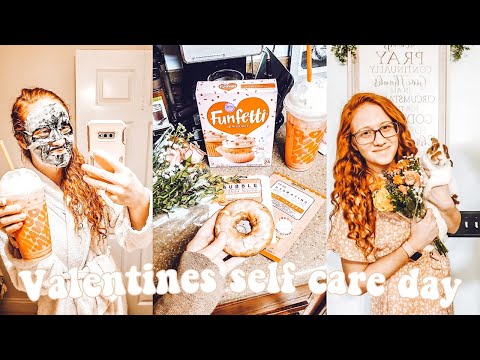 *GLOW UP* Valentine's self care day| taking myself on a date| abby grace