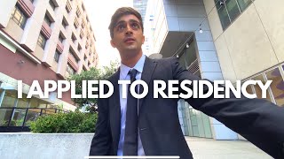 I APPLIED TO RESIDENCY!