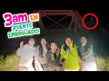 3 AM EN EL "PUENTE DE FIERRO" EMBRUJADO 🔦🌓 ¡FANTASMA SE COMUNICA CON NOSOTRAS!😨| Conny Merlin