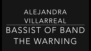 The Warning - Ale playing bass