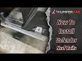 How to Install: Can-Am Defender Nerf Rail by Thumper Fab