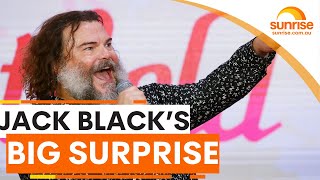 Jack Black's surprise for Melbourne school