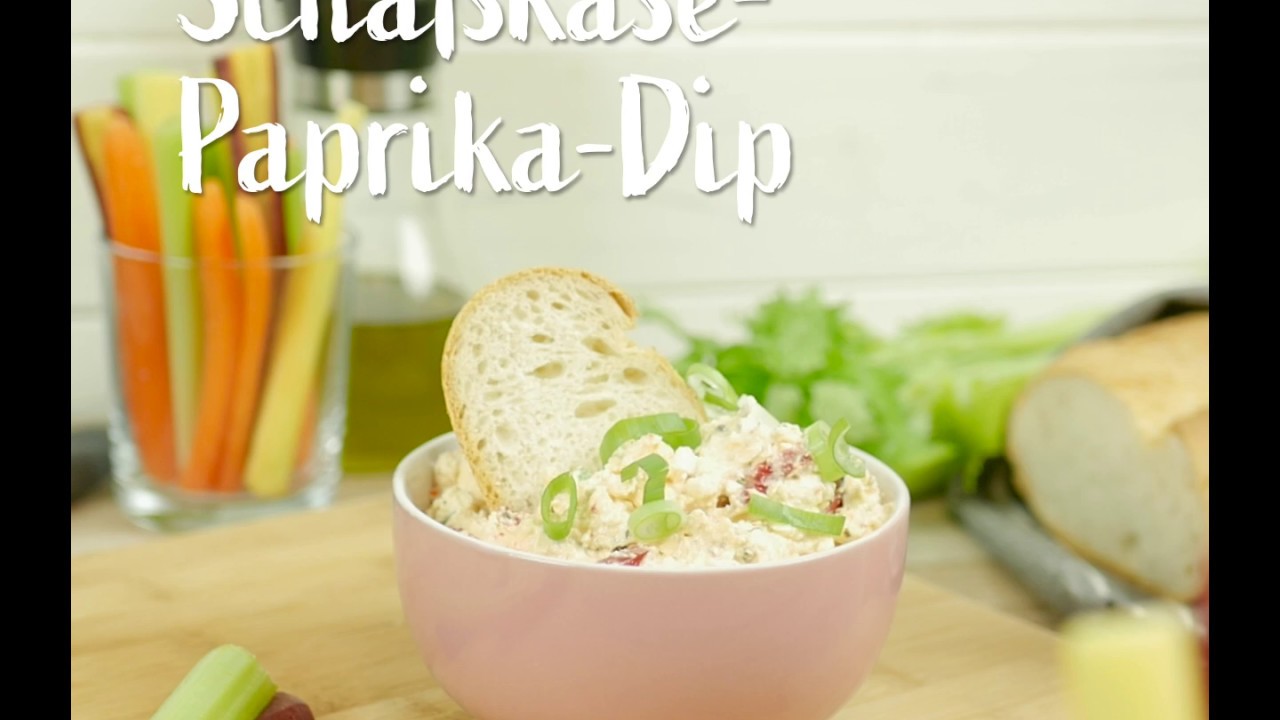 Rezept: Schafskäse Paprika Dip von Dr. Oetker - YouTube