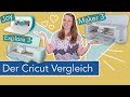 DER VERGLEICH: Cricut Joy, Cricut Explore (3) und Cricut Maker (3) | Verlosung