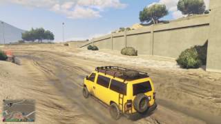 Grand Theft Auto V Redwood Lights Offroad Shakedown Episode 10- Bravado Rumpo Custom Roll Fest