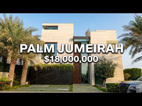 Touring ONE OF THE BEST FAMILY HOMES on BILLIONAIRE'S ROW | Dubai Mansion Tour