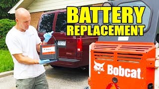 Bobcat 463 Battery Replacement (Skid Steer Loader)