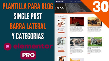 ✅ Como Crear Blog con Elementor Pro WordPress [COMPLETO] | Curso TIENDA VIRTUAL 2023 V.#30